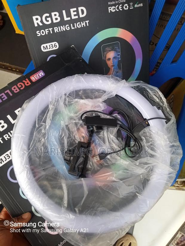 14" RGB Led Soft Ring Light Mj36 · Photo 1