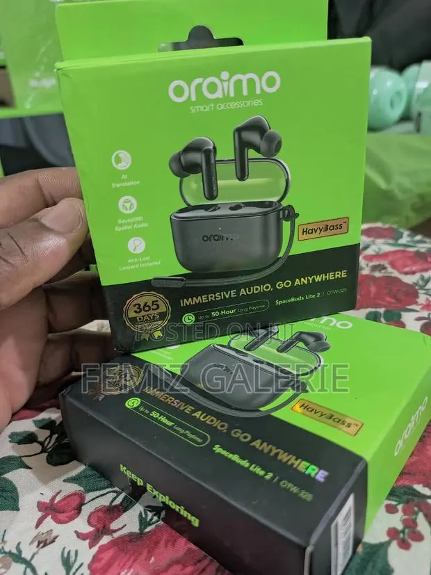 Oraimo SpaceBuds Lite 2 Immersive Portable True Wireless Earbuds · Photo 1