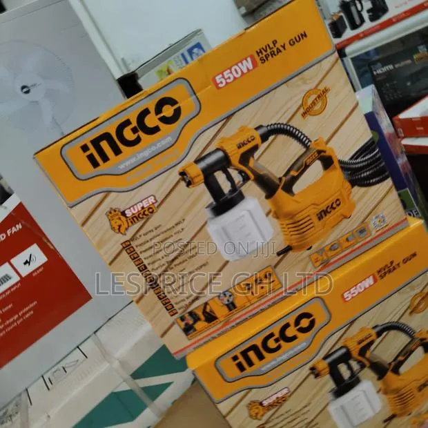 Nice and Portable 550w Floor Based Spray Gun From Ingco · Photo 1