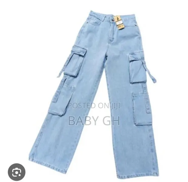 M S Girls Cargo Jeans,4 Practical Pocket · Photo 1
