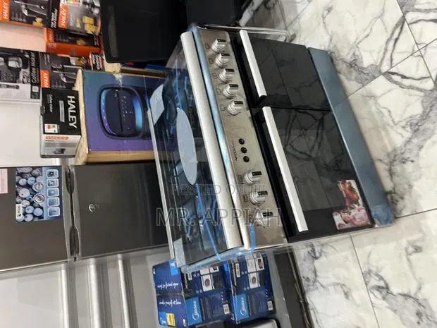 Authentic Mediatech 60x90 5 Gas Burner With Oven and Grill(Gray) · Photo 1