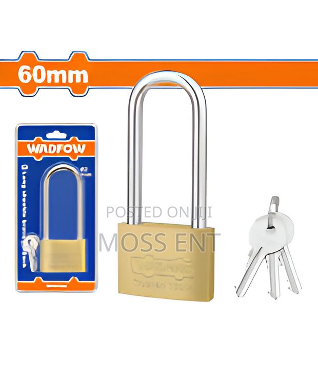 Long Shackle Brass Padlock - Wpd2460 · Photo 1