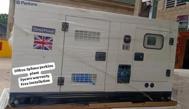 Shield Your Flow With Perkins Diesel Generator Silent 50kva · Photo 1