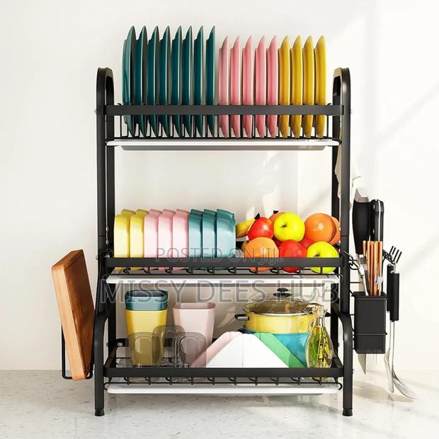 3 Tier Dish Drying Rack · Photo 6