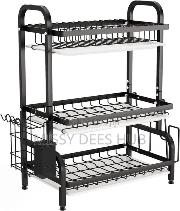 3 Tier Dish Drying Rack · Photo 2