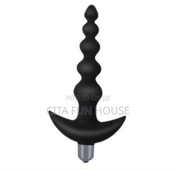 Vibrating Silicone Anal Plug · Photo 2