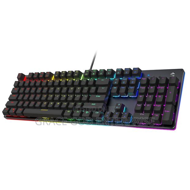 Black Shark Mechanical Keyboard Gaming Programmable Sixgil · Photo 1