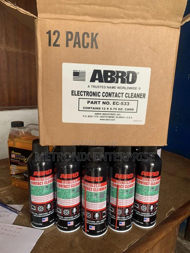 Electronic Contact Cleaner,(ABRO USA) · Photo 3