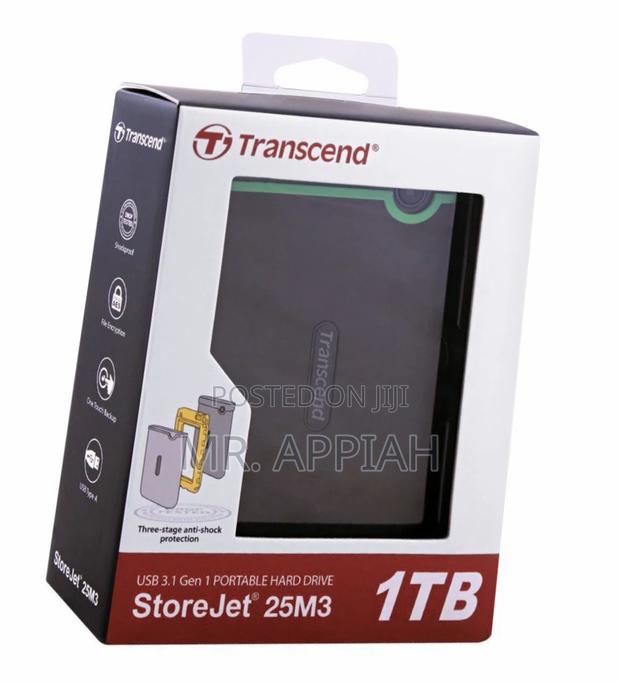 Affordable Transcend Storejet 25M3S External Hard Drive 1TB · Photo 1