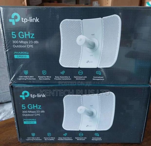 Tp-Link 5ghz 300mbps 23dbi Outdoor CPE Access Point Cpe610 · Photo 1