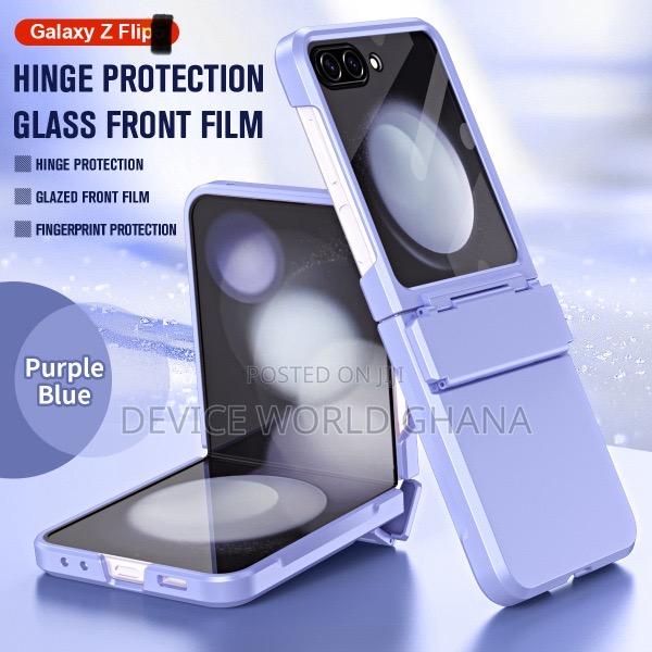 Mesh Hinge Full Protection Case for Samsung Z Flip 6 and 5 · Photo 1