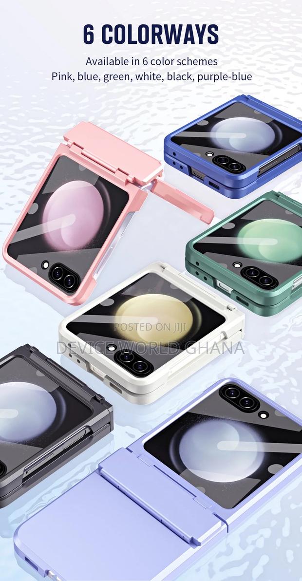 Mesh Hinge Full Protection Case for Samsung Z Flip 6 and 5 · Photo 2