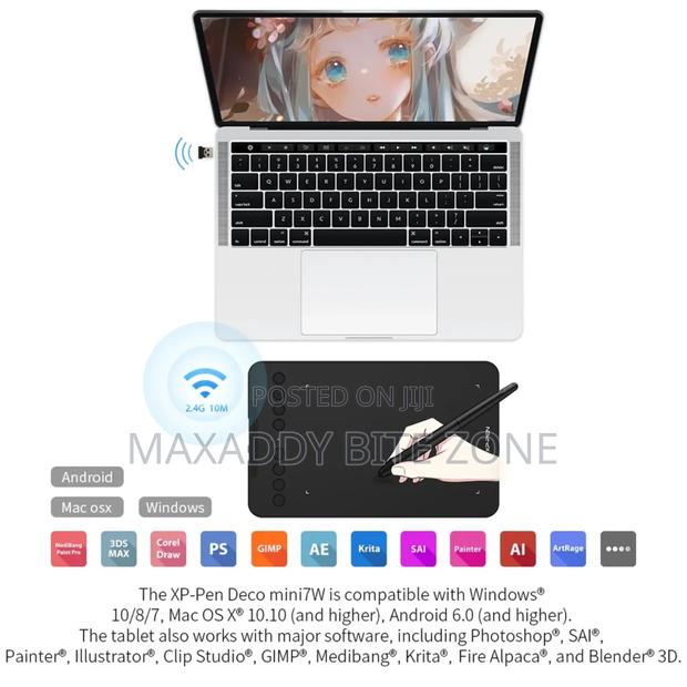 Deco Open Drawing Tablet Bluetooth · Photo 3