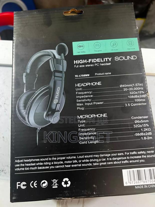 Tucci TC-L750MV Headset · Photo 2
