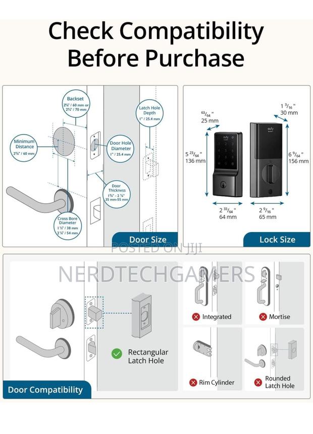 Eufy Security Smart Lock, Keyless Entry Door Lock, Wifi · Photo 7