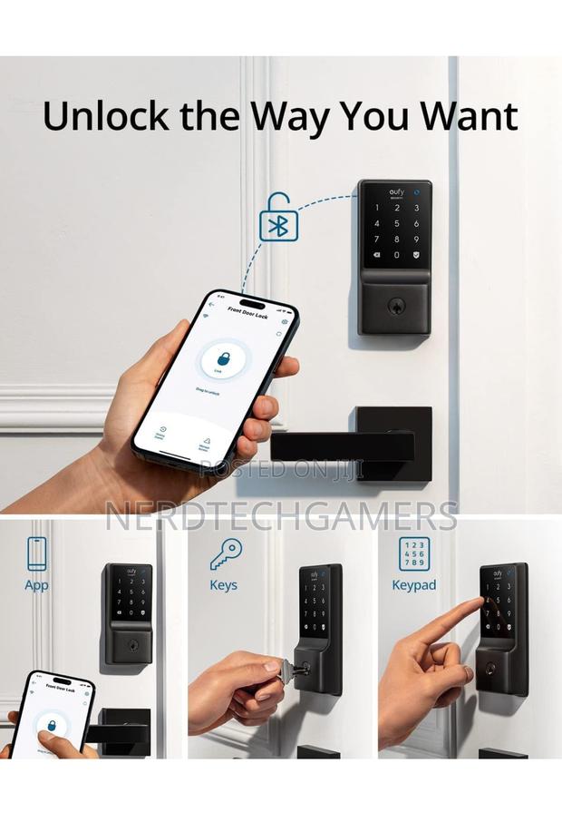 Eufy Security Smart Lock, Keyless Entry Door Lock, Wifi · Photo 5