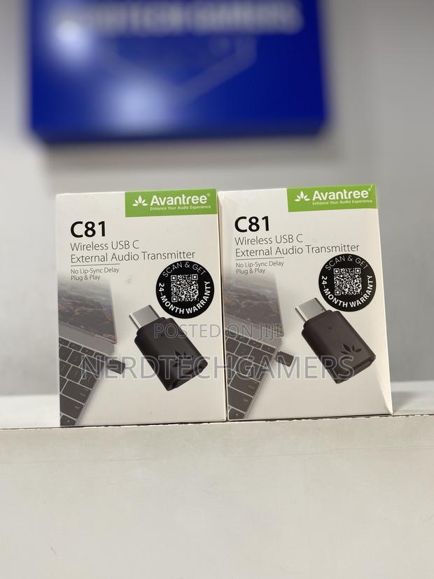 Avantree C81 USB-C Bluetooth Adapter for PS5 - · Photo 1
