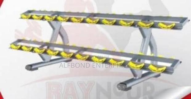 2 Layers Heavy Duty Dumbbell Rack · Photo 1