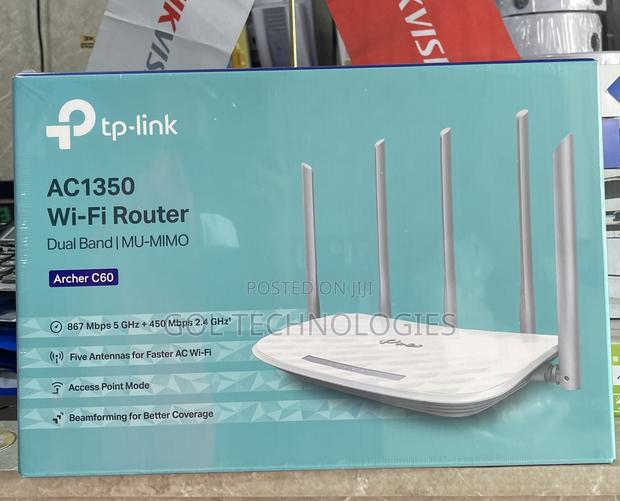 Tp-Link Wireless Dual Band Multi Function Router Archer C60 · Photo 1