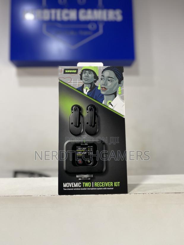Shure Movemic Two Kit - Pro Wireless Lavalier Microphones · Photo 1