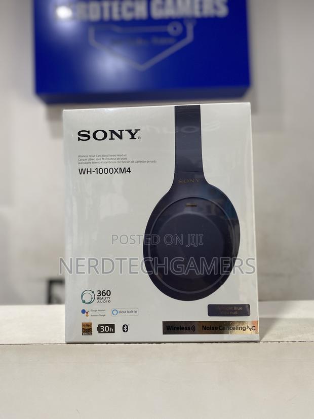 Sony WH-1000XM4 Wireless NC Headphones , Black WH1000XM4 · Photo 1