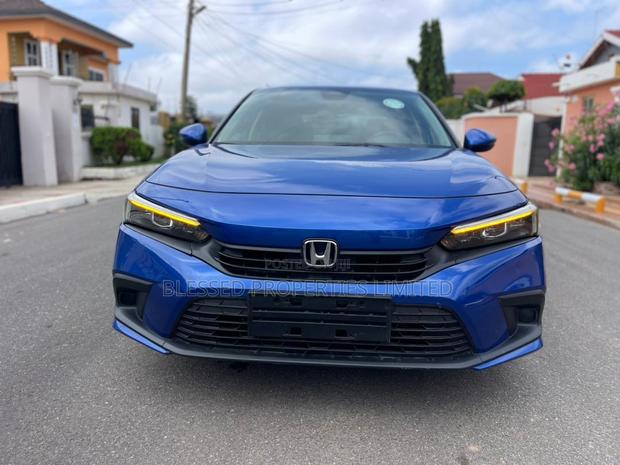 Honda Civic EX-L 2022 Blue · Photo 2