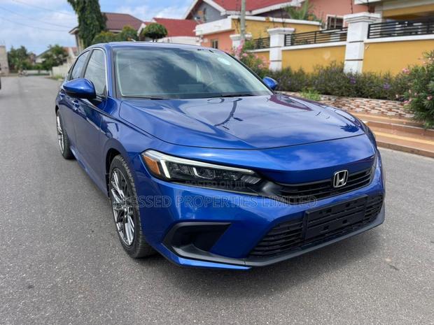Honda Civic EX-L 2022 Blue · Photo 1