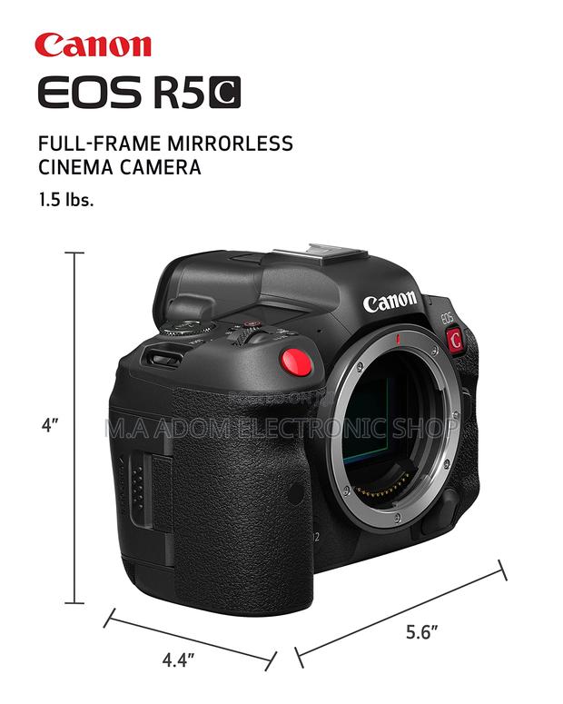 Canon EOS R5 C Mirrorless Camera (Body Only), · Photo 1