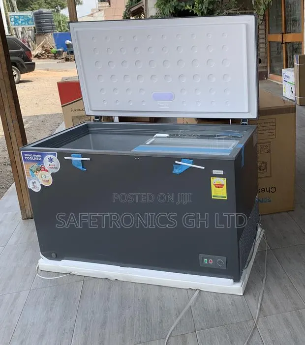 Most Affordable Nasco 392 LTRS Chest Freezer (NAS-420S-SK) Grey · Photo 1