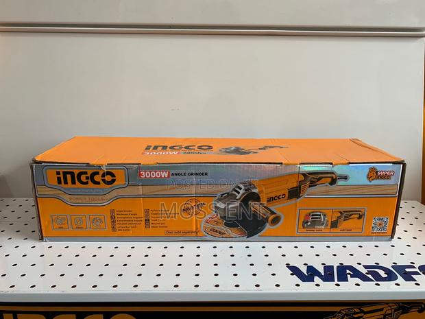 Ingoc Angle Grinder 3000w + Accessories - Ag30008 · Photo 1