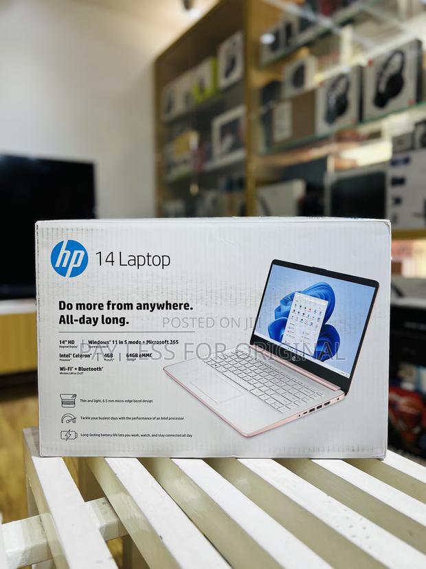 New Laptop HP 14-Dq1025cl 4GB Intel SSD 128GB · Photo 1