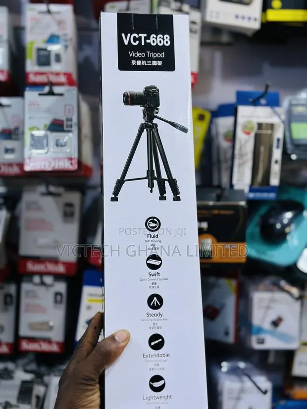 VCT-668 Video Tripod · Photo 1