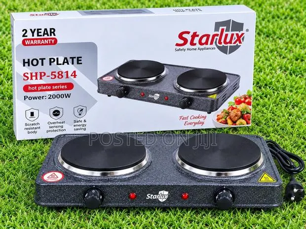 Hot Plate Electric Stove Double Burner · Photo 1