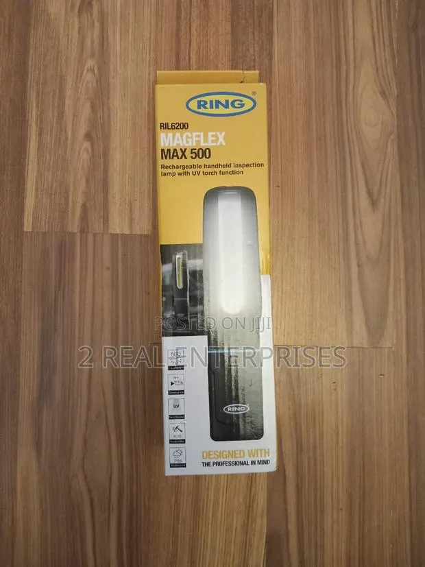 Ring Magflex Max 500 Rechargeable Lamp With Uv Torch · Photo 1