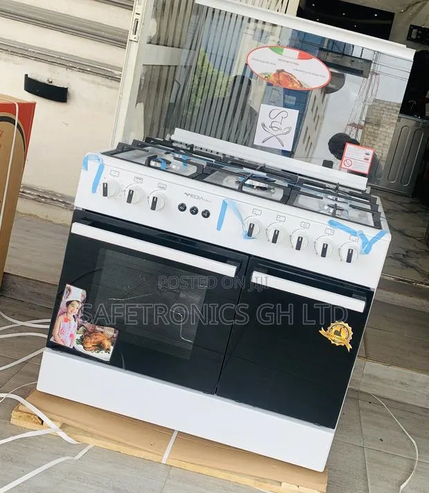 Ultra Modern Mediatech 60x90 White Gas Cooker · Photo 1