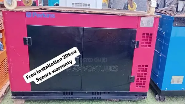 Perkins 20kVA Silent Diesel Generator – For Immediate Delivery 20kva · Photo 1