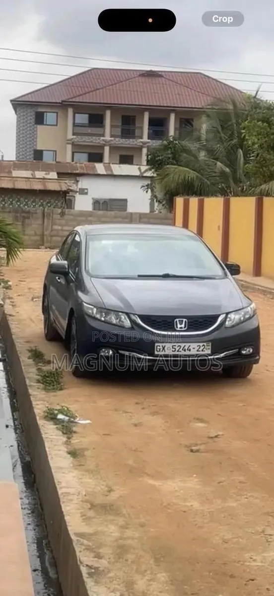 Honda Civic 2015 Gray · Photo 1