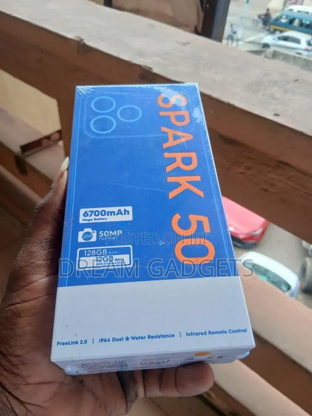 New Tecno Spark 50 128 GB Black · Photo 1