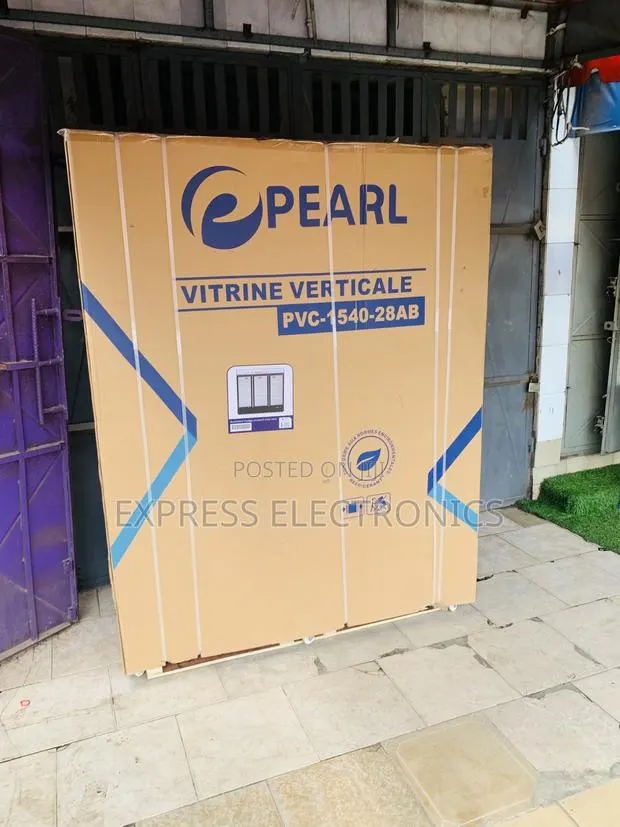 Grab the New PVC-154 Display Fridge Three Door Pearl White V · Photo 1