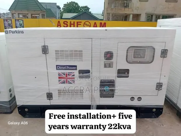 Sauve Perkins Diesel 22kva Perkins Diesel Generator 22kva · Photo 1