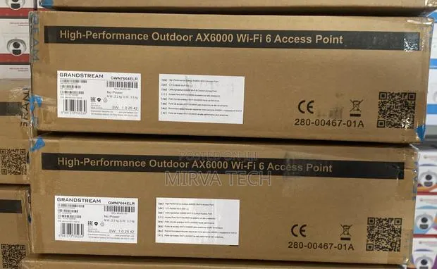 Grandstream Outdoor Ax6000 Wi-Fi 6 Access Point Gwn7664elr · Photo 1