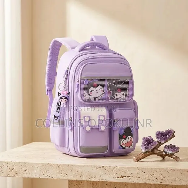 Children's School Backpack With Accessories Such as Watch Pendants · Photo 2