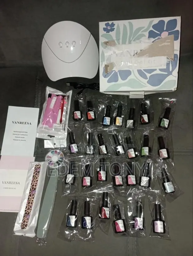 VANREESA 25 Colors Gel Nail Polish With UV Light Gel Nail Kit · Photo 1