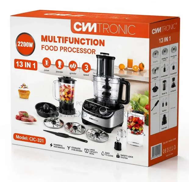 Cmtronic 13-in-1 Multifunction Food Processor · Photo 1