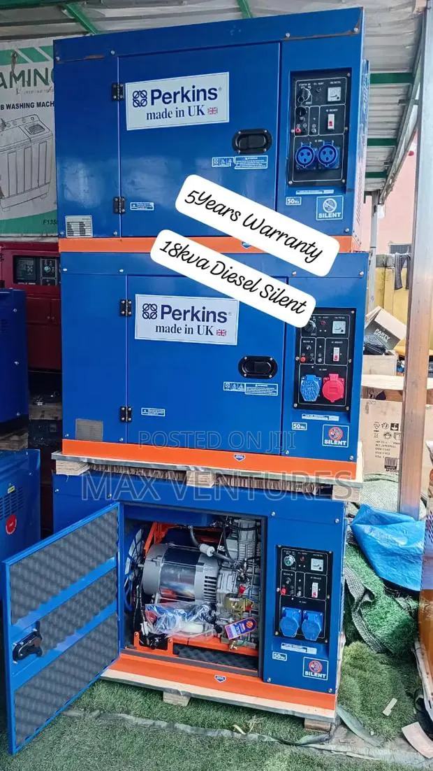 Perkins 18kva Silent Diesel Generator – Heavy Duty Power 18kva · Photo 1