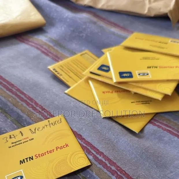 Registered MTN Momo Agent Sims · Photo 1
