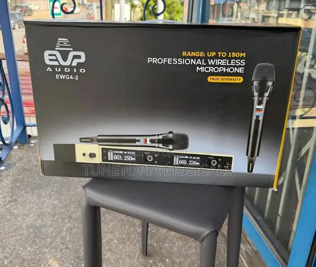 Evp Audio Ewg4-2 2in1professional Wireless Microphone · Photo 1