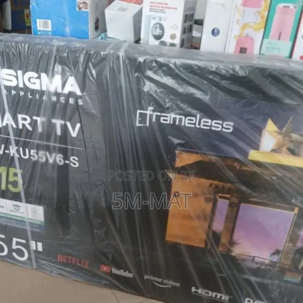 2026 Model Sigma 65 Inch Smart Frameless Digital Satellite Uhd Tv · Photo 1