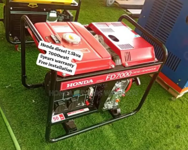Power Burst Honda 7.5kva 7000watt Generator Diesel 7.5kva · Photo 1