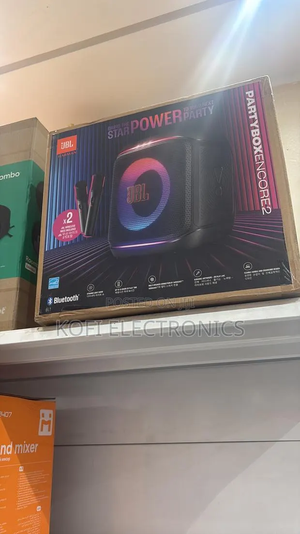 JBL PartyBox Encore Essential 2 Portable Speaker With Mic · Photo 1